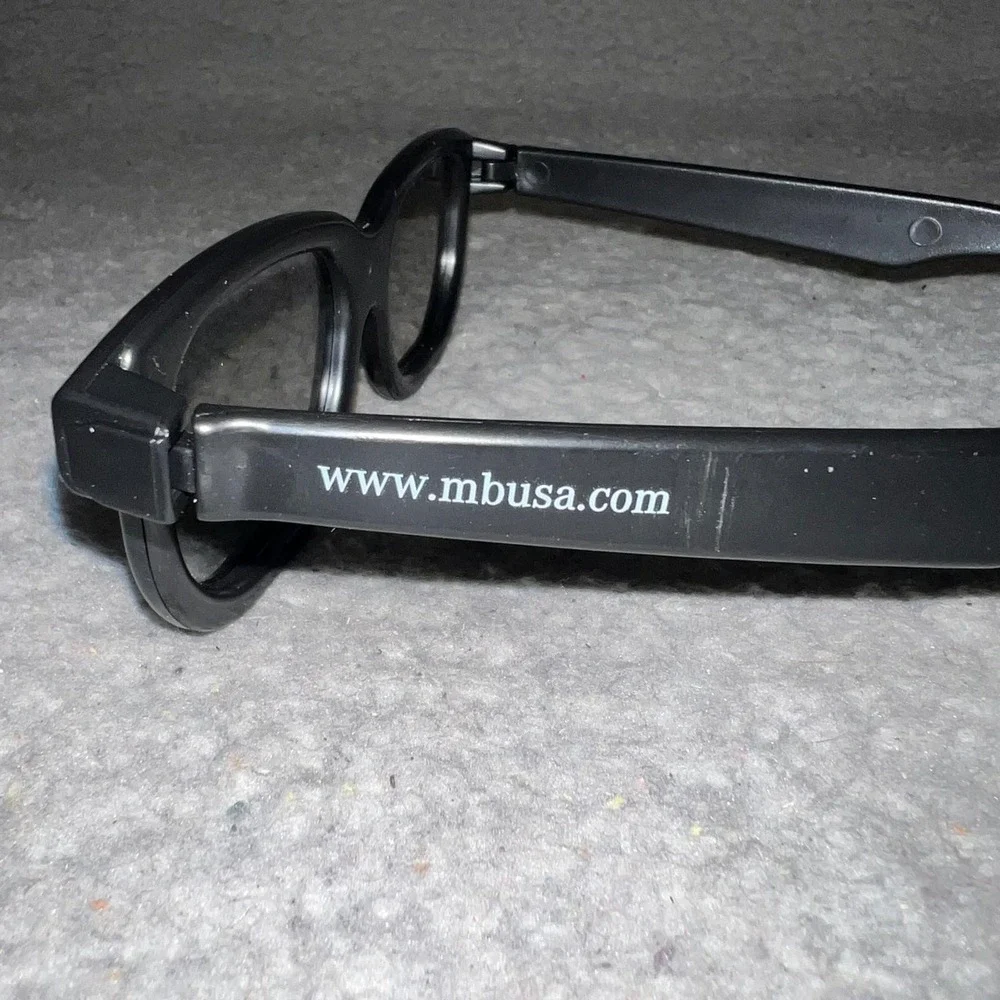 Mercedes - Benz 3D Glasses Dimensional Anaglyph TV Movie DVD Game Polarized Lens